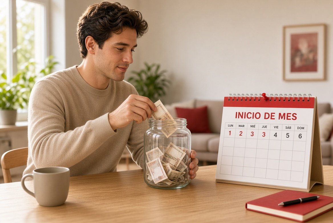 Cómo ahorrar: destina una parte de tus ingresos al ahorro a principio de mes